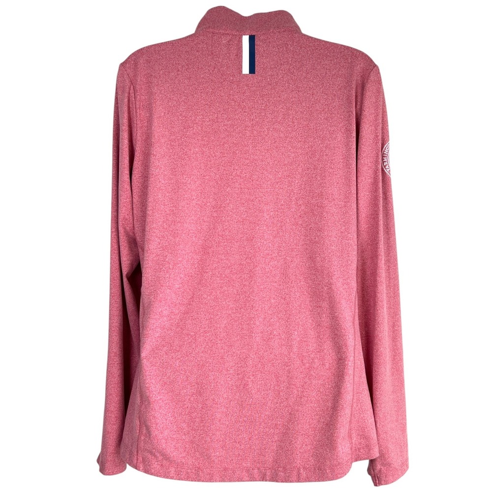 Rhoback Performance Q-Zip Pullover Size M Farmington Country Club Golf Preppy - Picture 8 of 10